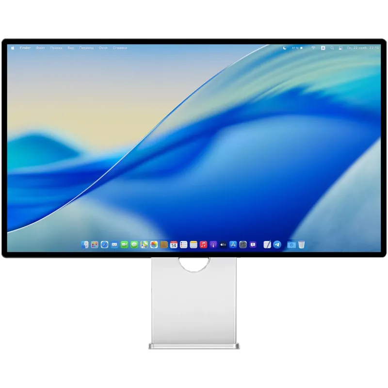 Kuycon G32P, écran 32 pouces 6K Nano IPS Black, vu de face