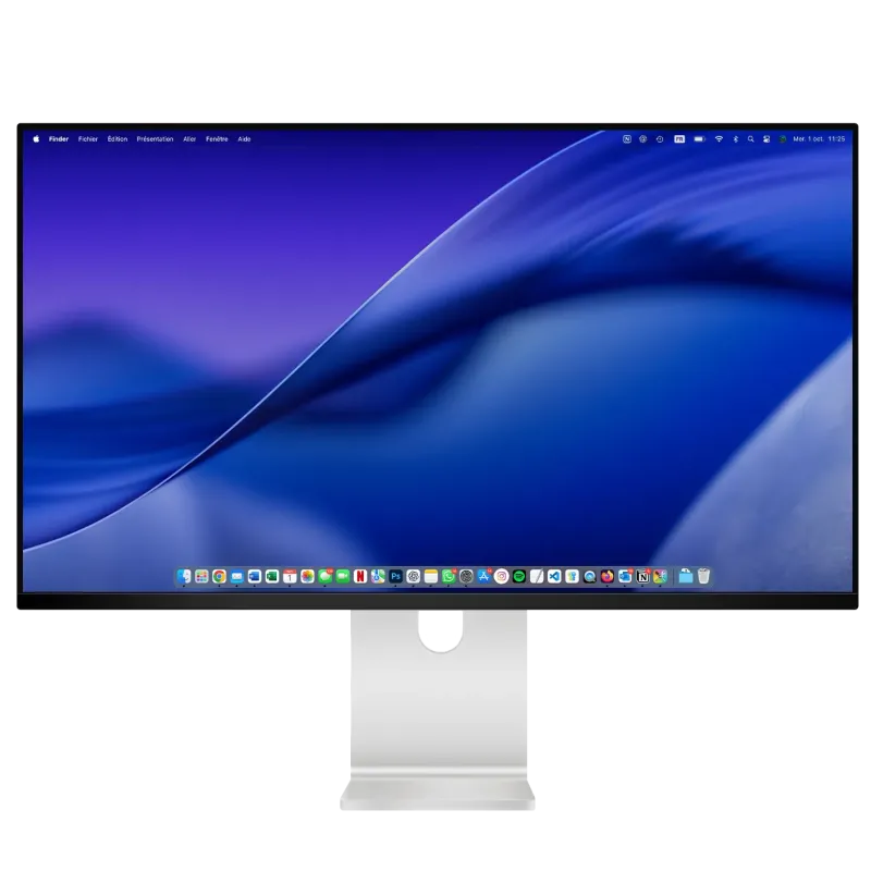 Kuycon G32X, écran 32 pouces 6K mat, vu de face