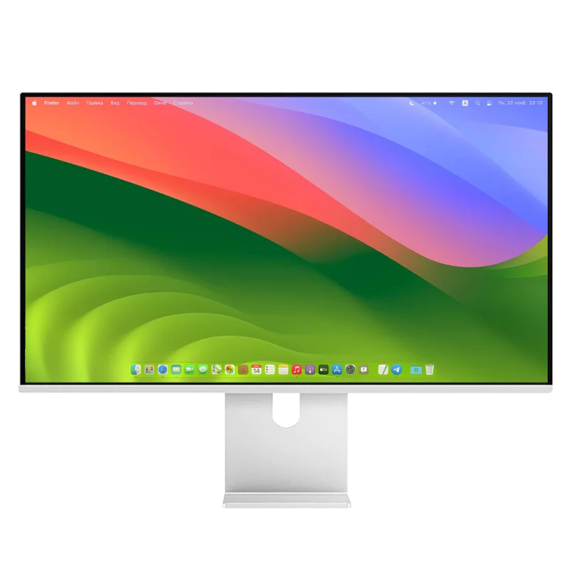 Kuycon P27L, écran 27 pouces 4K à dalle mate, vu de face